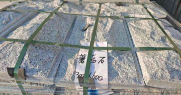 巴彦淖尔芝麻白蘑菇石，自然面