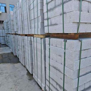 巴彦淖尔芝麻白路牙石，路侧石