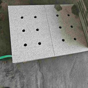 巴彦淖尔芝麻白水沟盖板 排水渠