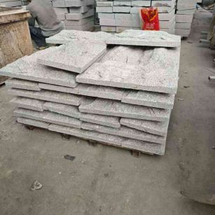 巴彦淖尔芝麻白蘑菇石，自然面