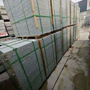 巴彦淖尔芝麻白地铺版 石材地铺石